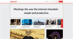 Desktop Screenshot of haberself.com